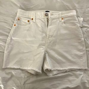 Gap white Jean shorts
